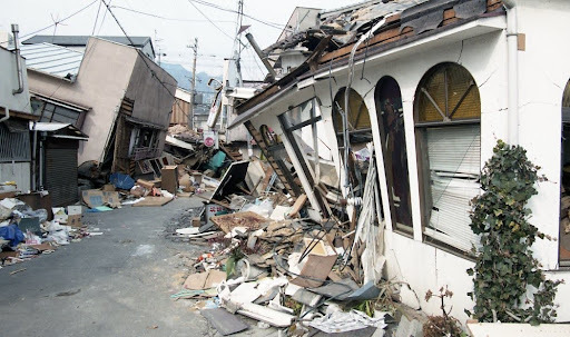 倒壊家屋